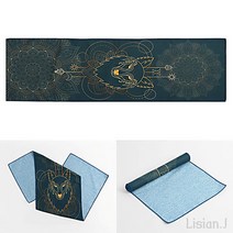 리시안제이 100X30CM 스포츠타월 요가매트타월 요가수건