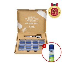 쉬크 하이드로5 베이스 날14입+기 + 쉐이브가드 센서티브 라임폼60ml X 1개, 1세트