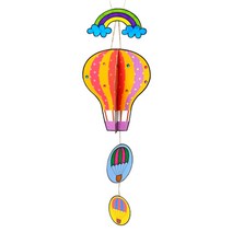 페이퍼 열기구 모빌만들기 유아 초등 유치원 어린이집수업 만들기재료키트