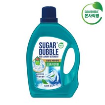 [슈가버블] 세탁세제 실내건조 프레시버블 3L, 단품