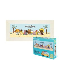 퍼즐피플 카카오프렌즈 직소퍼즐 모음, 섬머 비치 카카오프렌즈 752피스 액자포함(우드화이트), 752p