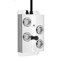 안개 발생기 포그 생성기 연못 분수대 분무기 데코, 2헤드