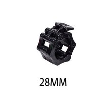 25mm 28mm 30mm 체육관 장비 바벨 칼라 잠금 덤벨 클립 역도 바 액세서리 피트니스 슬리밍, 1개, 1Pcs 28mm black