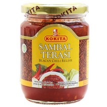 인도네시아소스 코키타 삼발트라쉬 kokita sambal terasi 250g 아시아마트, 1개