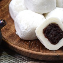 2[이든미] 굳지않는 모찌 찹쌀떡 /1.8kg 60g 30알 /팥앙금 찹쌀떡 /식사 대용떡, 1800g, 1개