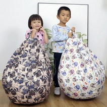 일인 쇼파 브랜드 카우치 업소용 거실 북유럽 예쁜 소파 카페 linen bean bag chair cover kids soft stuffed storage toy storage, 안경 개