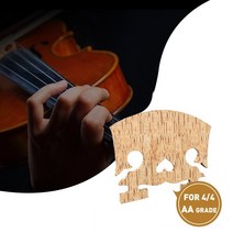 바이올린 줄 활 현Select Figured Violin Bridge Unslotted Semi Finished 에어 드라이 AA 그레이드 메이플, 07 Baroque-2