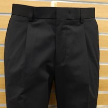 [INDIAN] 구김없는 원턱 블랙 바지 MIE DLYM2321