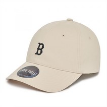 MLB 베이직 쿨필드 핏 앤 플랙스 언스트럭쳐 볼캡 BOS (L.Beige)