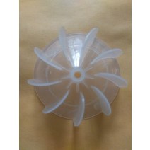 배기팬 환기팬 송풍기 부품 9블레이드 고출력 모터 팬 미용실용 에어 덕트 액세서리 1 개, 한개옵션0