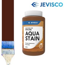 제비스코 아쿠아스테인 0.5L 목제용페인트 친환경 수성페인트, 아쿠아스테인 벚나무색(0.5L), 1개