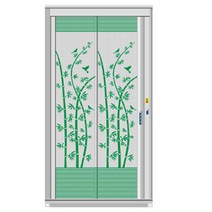 대진테크롤 현관문방충망 현관방충망, 대나무접이식