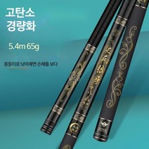초경량 경질 민물 낚시대 바다 민장대, 6h 초경량19조 7.2m(4칸)170g