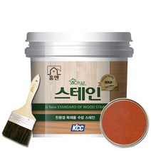 KCC 홈앤스테인 수성스테인 0.9L 오일스테인 친환경, PC300(체리)