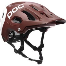 POC 텍탈 레이스 밉스 바이크 헬멧 386613, Garnet/Hydrogen White Matte, L
