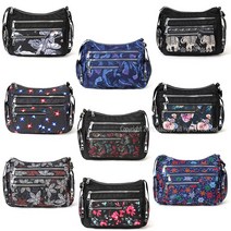 여성 여행용 크로스 백 50대 엄마 천 가방 예쁜가방