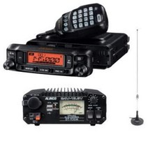 FTM-6000S (20W) & DT-930M & MA-721 144430Mhz 아마추어 라디오 및 30A DC-DC 컨버터 및 자석 안테나 세트