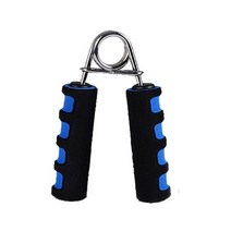 홈짐 헬스 홈트 spring hand grip finger strength finger trainer 근력 운동자 스폰지 팔뚝 그립 강도 강화제 carpal expander, 검은색
