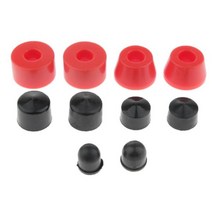 스케이트 보드 트럭 피벗 컵 부싱 교체 롱보드 크루저 부품 액세서리 10 개, Red 85AA, Red 85AA