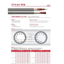 광일전선 20AWG 10C 실드선 케이블 1M~