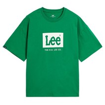 리 LEE 키즈 반팔 티셔츠 남여 여름 2022 중 대 아동 패션 순면 기본 로고 라운드 상의 반팔 티 초등 중등 여행 얇은 옷 여행 여름