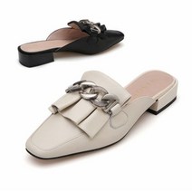 미소페 [갤러리아] 여성 체인장식 블로퍼 012023715 3cm