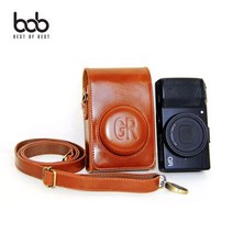 위dmnsu_bob 리코 RICOH GR 1 2 하이엔드 카메라 가죽케이스 고급 가방 카메라백 용가방 보관 크로스♥sus, 블랙, ♥sus리코GR1.2공용