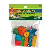 Ware Manufacturing Pine Wood Bag-O-Chews Small Pet Treat Small - Pack of 12, 1