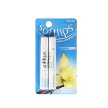 소프트립스 립밤 Softlips Lipbalm SPF20 입술보호제, 1세트, 바닐라향