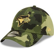 [야구모자] 뉴에라 New Era39 서티 신축성 Fit 캡 MLB ARMED FORCES 2022, S-M, Toronto 블루 Jays