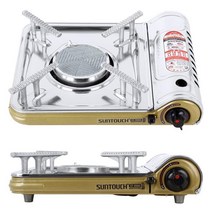 이중 안전장치 휴대용 가스렌지 버너 휴대용가스버너 캠핑버너, ST-9000