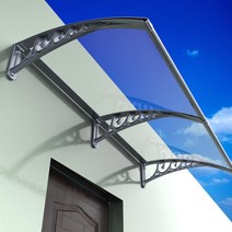 비가림 차면시설 캐노피 차양 발코니 창문 지붕 처마, B 60X300 + 브래킷4개
