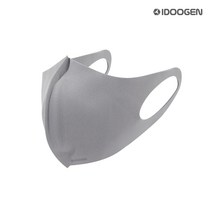 아이두젠 노즈라인 입체 패션 마스크/3장set/세탁가능, 그레이, L