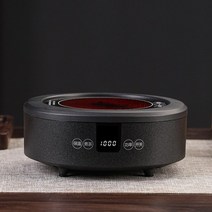 가정용 전기 인덕션 빌트인가정용 전기 인덕션 전기 인덕션 1000w 도자기 스토브 차 스토브 차 보일러 물 스토브 미니 스토브 가정용 10 기어 가열 유도 밥솥 220v 79, 협력사, 씨엔, 검은 색