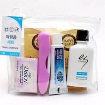 민광 여행용 세면도구세트 1호 (치약 칫솔 샴푸 비누, K-125