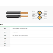 삼원전선 IEC81 용접용케이블 WCT 16SQ 1M~ 용접선 홀다선 점퍼선 WCT전선, 1개