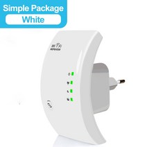 와이파이 티피링크 유 무선 공유기 300mbps wifi 리피터 wifi 부스터 증폭기, 협력사, 영국 플러그, 심플한 박스 화이트
