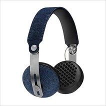 House of Marley 라이즈 무선 블루투스 헤드폰 데님, One Size_데님