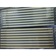 온장 쇼케이스 온장고 10 개/몫 220vac 2835SMD 30/40/50CM 7w 따뜻한 차가운 흰색 밝은 LED 바 빛 쇼케이, 01 WHITE_03 50cm