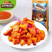 세다람쥐 싼즈송슈 중국 간식 마라 소힘줄 소떡심 술안주 쫀득이 120gX4포, BBQ맛120gX4포+마라맛120gX4포