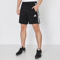 아디다스 주머니지퍼반바지 삼선반바지 M 3S 쇼츠 검흰
