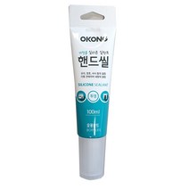 오공 가정용 핸드씰 투명 100ml, 6개