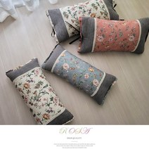 통풍/목베개/원형경추/낮잠끈/로사 메밀베개, 끈낮잠, 아이보리
