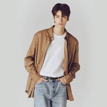 [지오다노] 042902 남 오버핏 옥스퍼드 셔츠 01042902