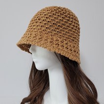 올리비아몰 WITH OLIVIA 여성 여름 레이스 동백이 니트 모자