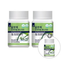 쾌변 제주산 알로에 프리미엄 센스100 260정X2병+1병덤(총3병), 단품없음, 선택완료