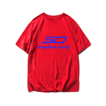 반팔티셔츠남자 골든스테이트 워리어스 쿠리두란 특KD 농구공 운동 순 면 와이드 루즈핏 트레이닝 547461999