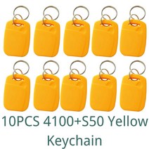 5/10pcs Ic Id 스마트 듀얼 칩 카드 Rfid 읽기 전용 인증 키 체인 125khz Tk4100 EM4100 배지 13.56mhz 1k, 05 As The Picture Shows