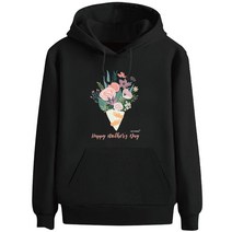 꽃다발 플라워 어버이날 flower 감사 후드티 남자 가족티 디지털프린팅 남녀공용 커플티