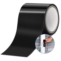 차차미 다용도 특수 만틍 보수 방수테이프, 10cm*152cm, 블랙